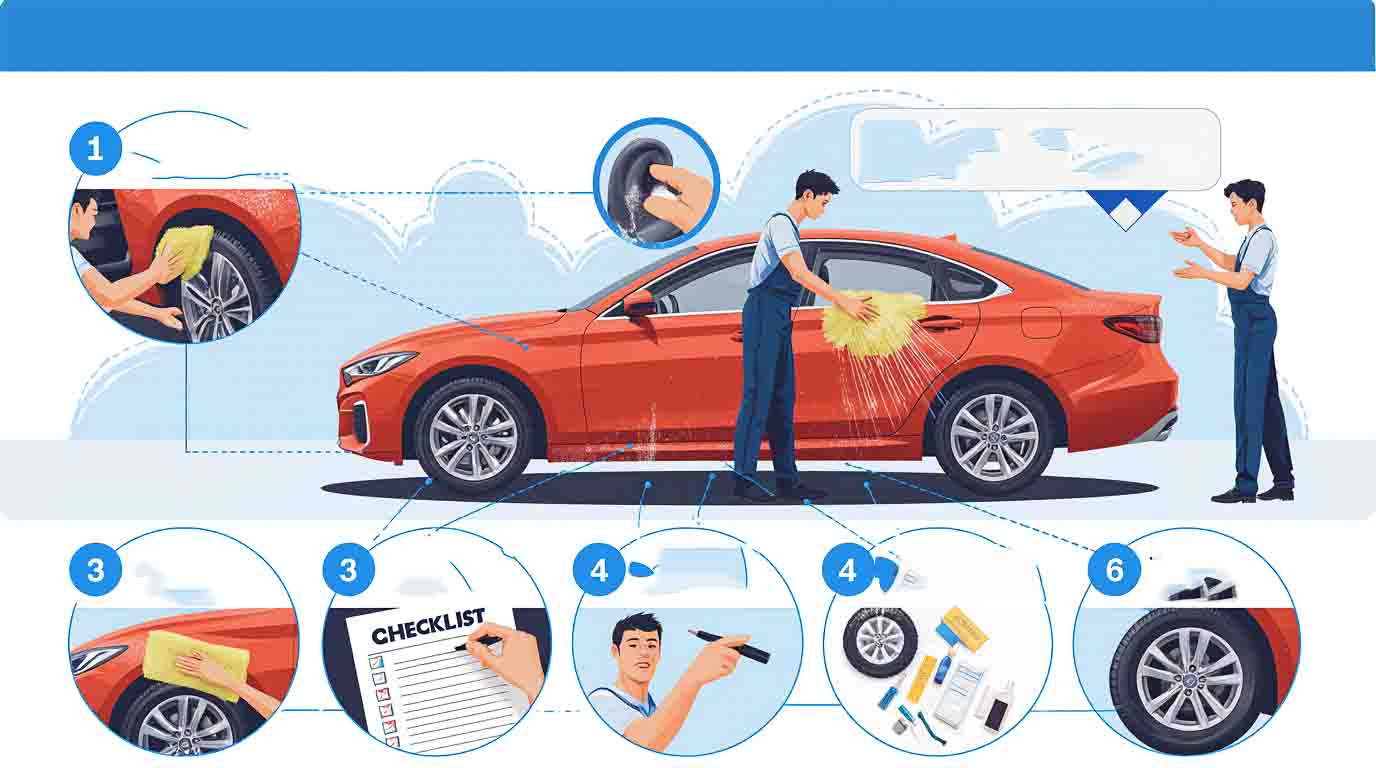 préparer sa voiture avant de la vendre